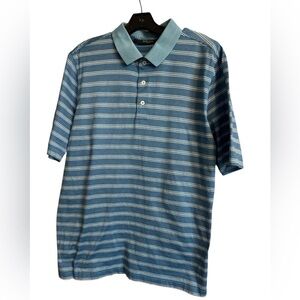 Men's Bobby Jones striped polo shirt size L